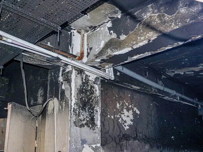 fire damage restoration